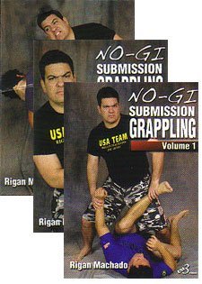 No-GI Submission Grappling Com Rigan Machado 3 Volumes