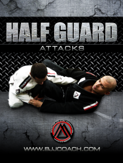 Half Guard Attacks DVD Com Marcello Monteiro