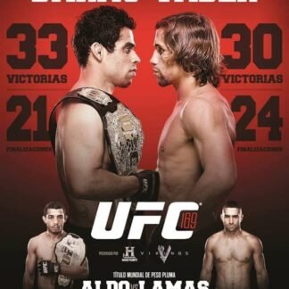 UFC 169 Barão Vs Faber / Aldo Vs Lamas DVD Portugues