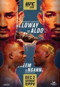 UFC 218 Holloway Vs Aldo 2 DVD