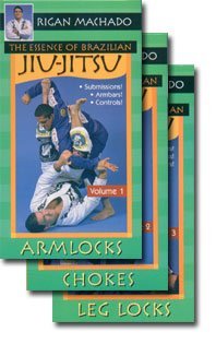 Essence Of BJJ 3 DVDs Em 1 Com Rigan Machado