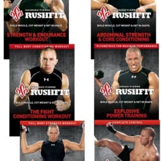 Treine com Georges St-Pierre's Rushfit em 6 DVDS