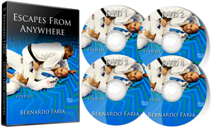 Escape From Anywhere 4 DVD Set Com Bernardo Faria