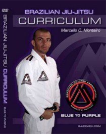 Jiu-Jitsu Curriculum Blue to Purple Belt 4 DVD Set com Marcello C. Monteiro