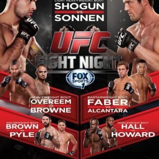 UFC Fight Night 26 Shogun Vs Sonnen