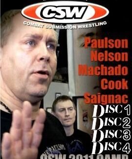 Combat Submission Wrestling 2011 Camp 4 DVD Set Com Erik Paulson