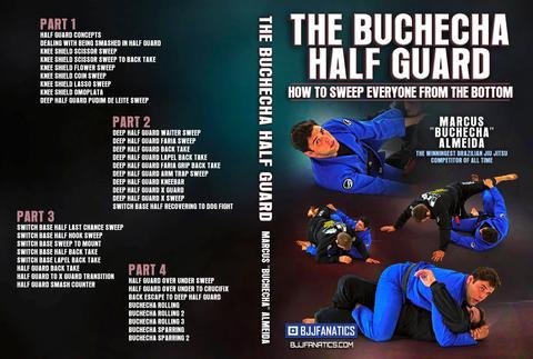 The Buchecha Half Guard 4 volumes Com Marcus "Buchecha" Almeida