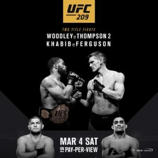 UFC 209 Woodley Vs Thompson 2 DVD