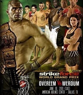 Strike Force Overeem Vs Werdum DVD