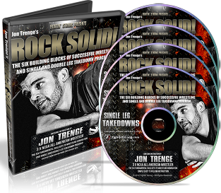 Rock Solid Wrestling 4 DVDs Em 1 Com Jon Trenge