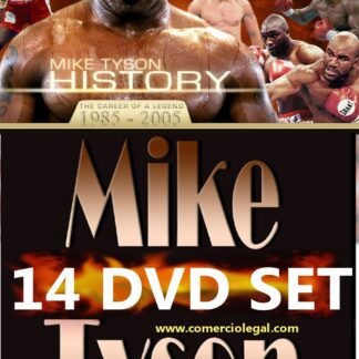 Mike Tyson History Coletanea 14 DVD Set