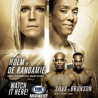 UFC 208 Holm Vs De Randamie DVD