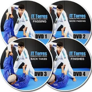 Passing, Back Takes & Finishes 4 DVD Set Com JT-Torres