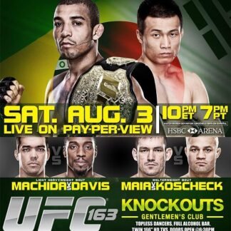 UFC 163 Aldo Vs Koream Zombie