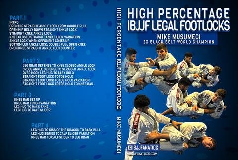 High Percentage IBJJF Legal Footlocks Com Mikey Musumeci