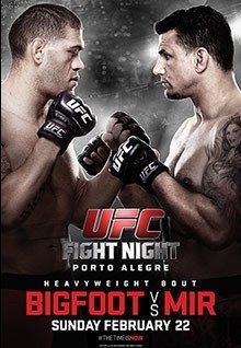 UFC Fight Night Bigfoot Vs Mir DVD
