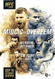 UFC 203 Miocic Vs Overeem