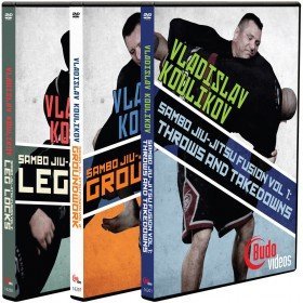 Sambo Jiu-Jitsu Fusion 3 DVDs Com Vladislav Koulikov