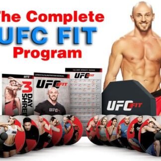 UFC Fit - Sistema de Treinamento Funcional & Condicionamento 12 Volumes Em 4 DVDs