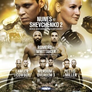 UFC 215 Nunes Vs Shevchenko 2 DVD