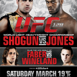 UFC 128 Shogun Vs Jones DVD