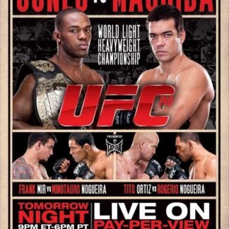 UFC 140 Jones Vs Machida