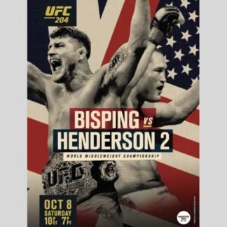 UFC 204 Bisping Vs Henderson 2