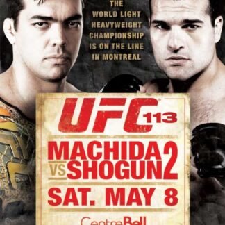 UFC 113 Machida Vs Shogun 2