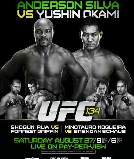 UFC 134 Rio -  Silva Vs Okami
