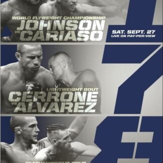 UFC178 Johnson Vs Cariaso DVD