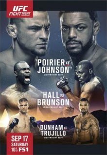 UFC Fight Night 94 Poirier Vs Johnson DVD