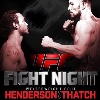 UFC Fight Night Henderson Vs Thatch DVD